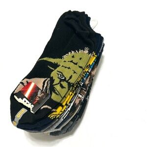 Disney Star Wars Big Kid no show Ankle Socks size L
